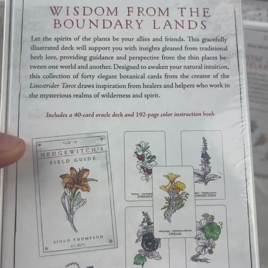 Hedgewitch Botanical Oracle Deck: 40 Cards with 192 Page Guidebook